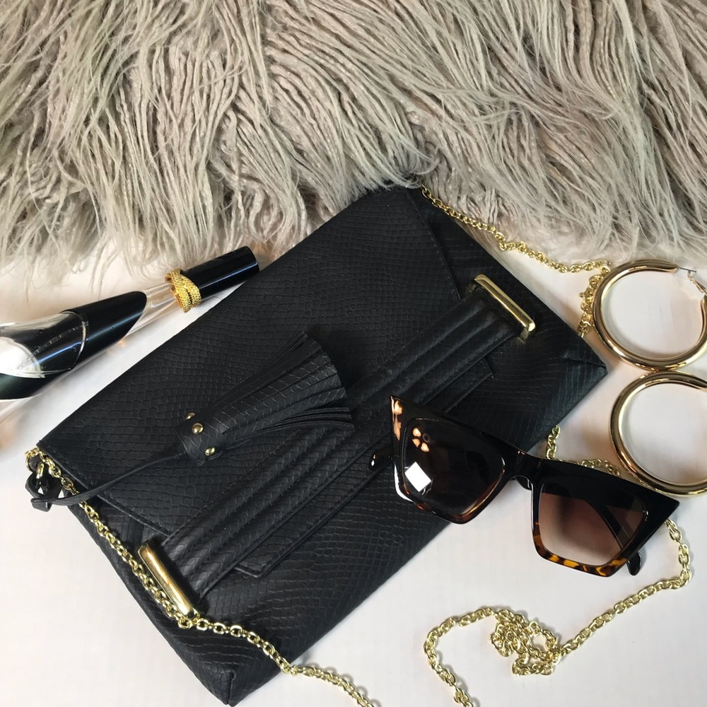 NWOT SAM&LIBBY black textured purse